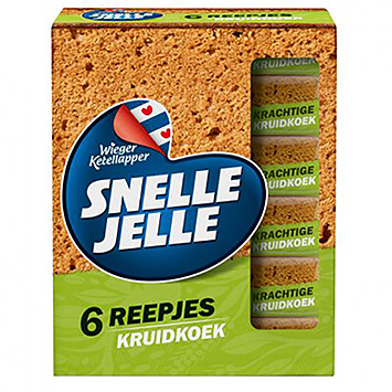Snelle Jelle 6 strips of gingerbread 6x36g 216g
