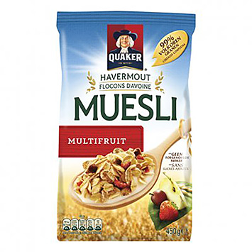 Quaker Müsli multi frugt 450g