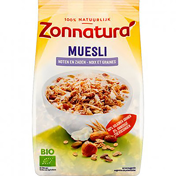 Zonnatura Müsli nødder og frø 375g