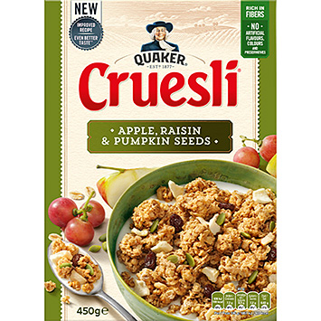 Quaker Cruesli æble og rosin 450g