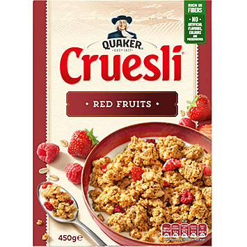 Quaker Cruesli røde frugter 450g