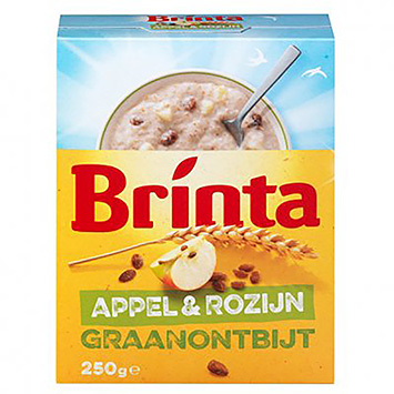 Brinta Cereal breakfast apple raisin 250g