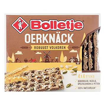 Bolletje Oerknäck kex robust fullkorn 285g