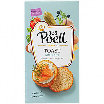 Jos Poell Krispigt rostat bröd 100g