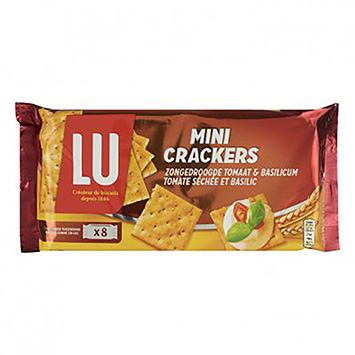 LU Mini crackers tomate seco y albahaca 250g