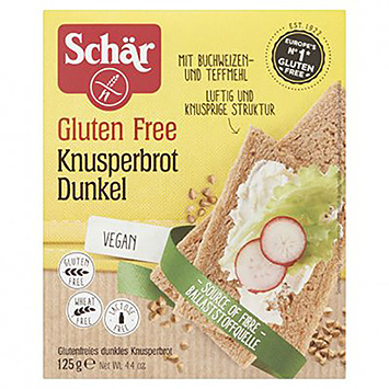 Schär Dark crispy bread  125g