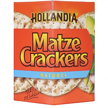 Hollandia Crackers matze naturels 100g
