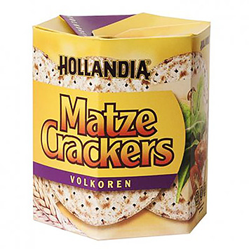 Hollandia Crackers Matze à grains entiers 100g