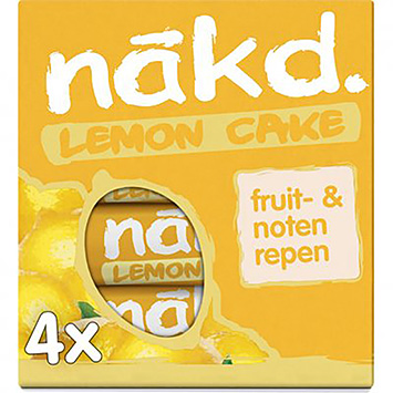 Nakd Barres de céréales gâteau au citron 140g