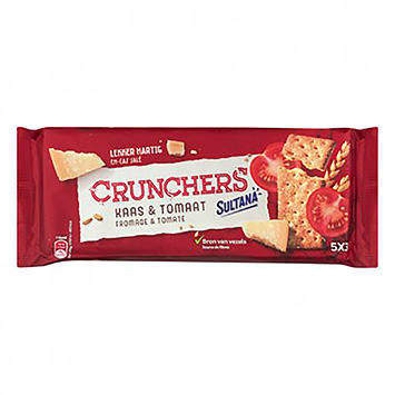 Sultana Crunchers Fromage et Tomate 175g