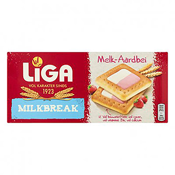 Liga Milkbreak milk strawberry 245g