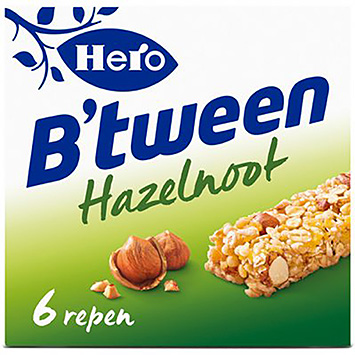 Hero B'tween Haselnuss 6x25g