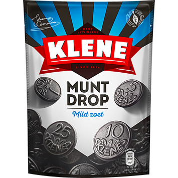 Klene Mildly sweet coin liquorice  210g