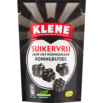 Klene Honigbienen Zuckerfreies Lakritz mit Honiggeschmack 110g