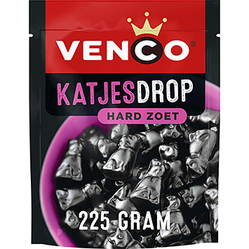 Venco Katjesdrop hard zoet 225g