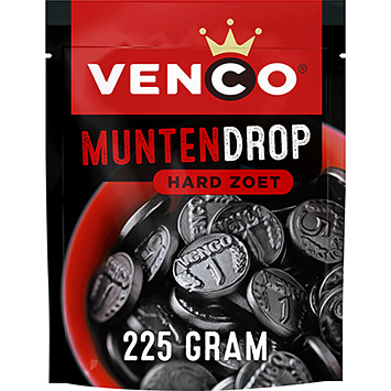 Venco Bonbons réglisse dure et sucrée 225g