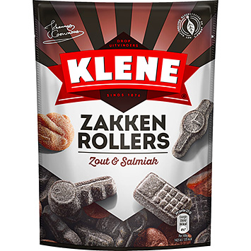 Klene Zakkenrollers zout en salmiak 210g