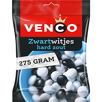 Venco Zwartwitjes hard zout 275g