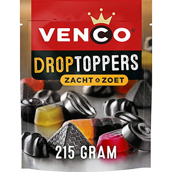 Venco Droptoppers bløde og søde 215g