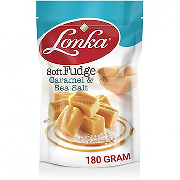 Lonka Soft fudge caramel en sea salt 180g
