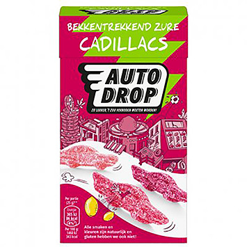 Autodrop Cadillacs acidulées à couper le souffle 270g