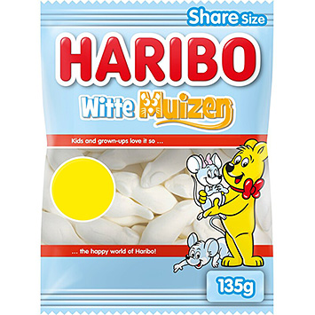 Haribo Witte muizen 150g