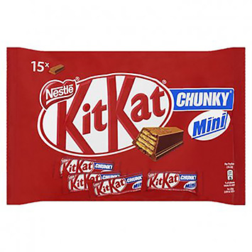 KitKat Barres de chocolat au lait chunky mini 250g