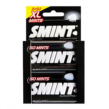 Smint XL sort mynte 2x35g 70g