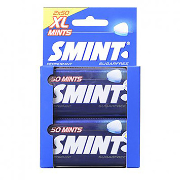 Smint XL pepparmynta 2x35g 70g