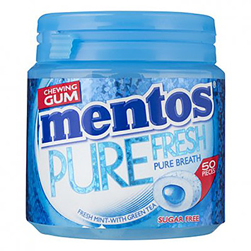 Mentos Tyggegummi ren frisk frisk mynte 100g