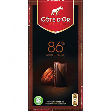 Côte d'Or 86% Noir intense 100g