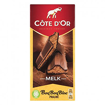 Côte d'Or Bonbonbloc lait praliné 200g