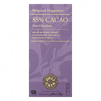 Delicata Chocolat noir 85% cacao 100g