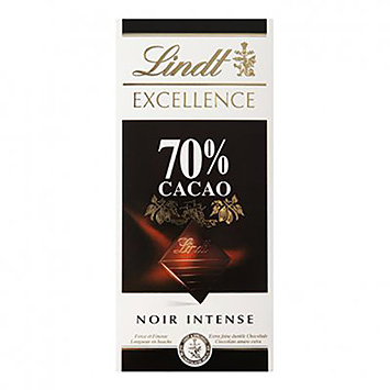 Lindt Excellence 70% cacao noir intense 100g