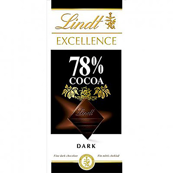 Lindt Excellence tavoletta cioccolato fondente 78% 100g