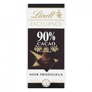 Lindt Excellence 90% cacao negro prodigieux 100g