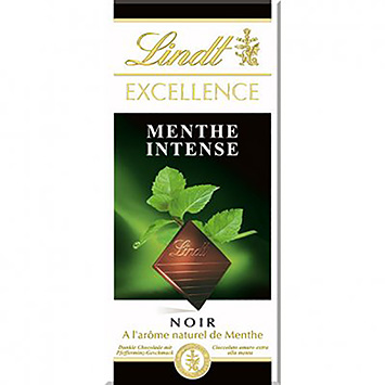 Lindt Excellence menthe intense noir 100g