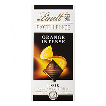 Lindt Excellence chocolate negro con naranja y almendras 100g