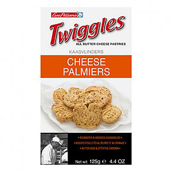 Twiggles Cheese palmiers 125g