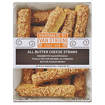 Van Strien All butter cheese straws 90g