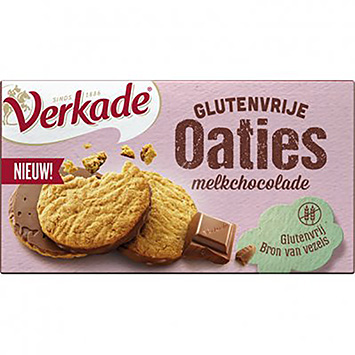 Verkade Glutenvrije oaties melkchocolade 150g