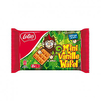 Lotus Mini vanille wafels 224g