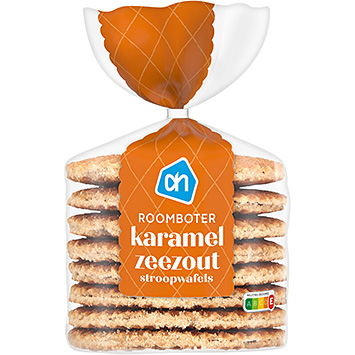 AH Gaufre Hollandaises au sirop de sel de mer au caramel 230g