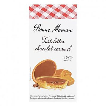 Bonne Maman Tartaletas de chocolate con caramelo 135g