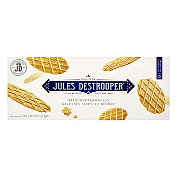 Jules Destrooper Naturlige smørvafler 100g