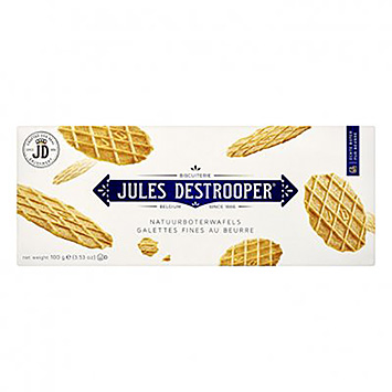 Jules Destrooper Natuurboterwafels 100g