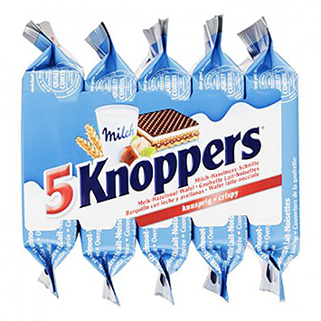 Knoppers Mælk 5x25g 125g