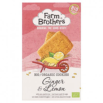 Farm Brothers Ingefær og citron 150g