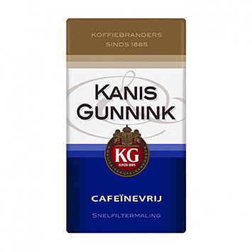 Kanis & Gunnink Cafeïnevrij snelfiltermaling 500g