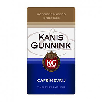 Kanis & Gunnink Decaffeinato macinato 500g